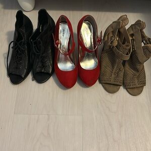 Bundle of used high heels👠